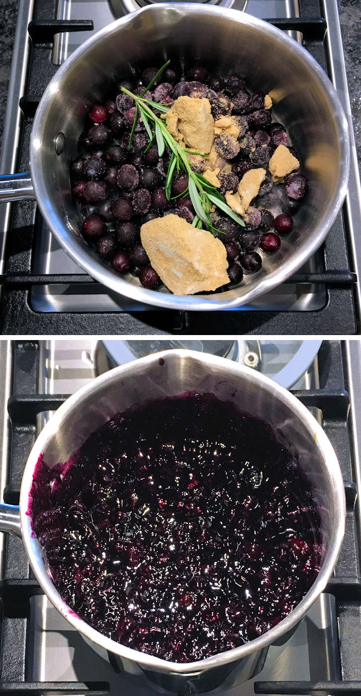 Pork Loin With Blueberry Sauce Recipe Cuisine Fiend